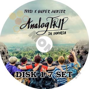 【K-POP DVD】SUPER JUNIOR スーパージュニア 東方神起 Analog TRIP In INDONESIA DISK1-7 7枚 SET 未公開映像付き (日本語字幕有) - TVXQ Super Junior - mono-bee