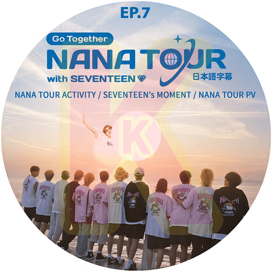 K-POP DVD SEVENTEEN NANA TOUR #7 SPECIAL CLIP 日本語字幕あり セブンティーン セブチ 韓国番組収録DVD SEVENTEEN KPOP DVD