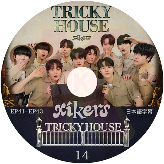 K-POP DVD XIKERS TRICKY HOUSE #14 EP41-EP43 日本語字幕あり XIKERS サイカース KPOP DVD